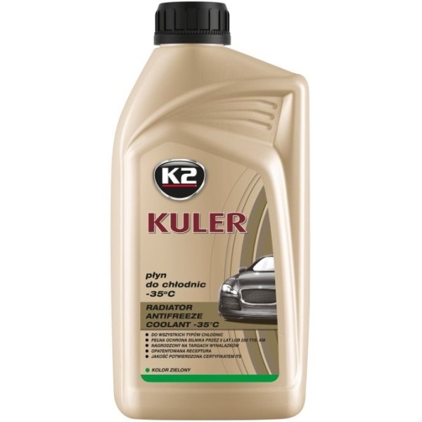 K2 Kuler Long Life Antigel Preparat Verde -35°C 1L T201Z